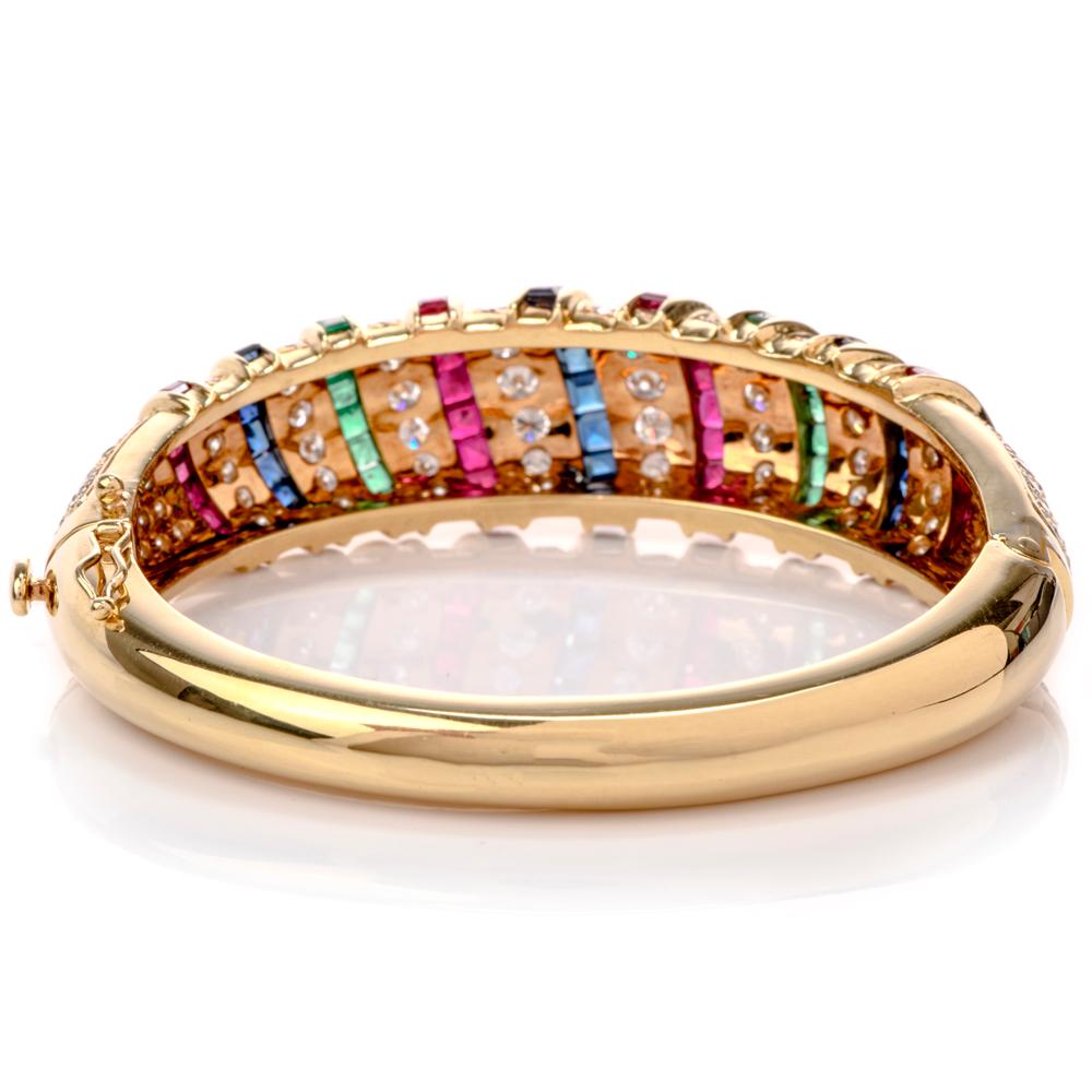 emerald bangle bracelet