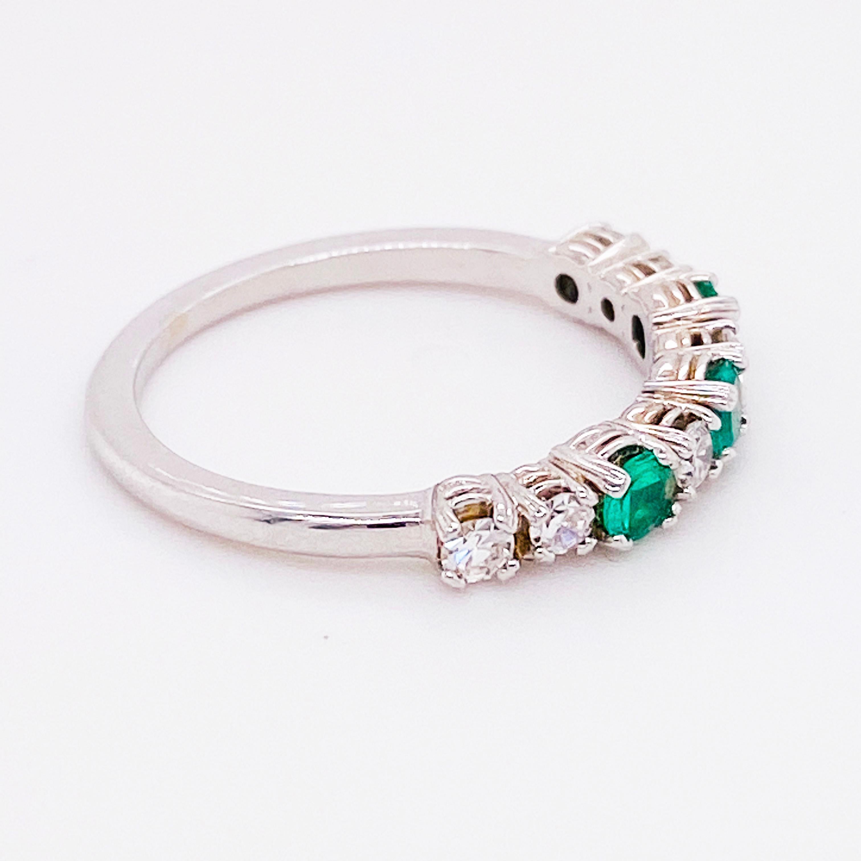 emerald promise ring