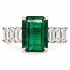 18-Karat-Smaragdring
