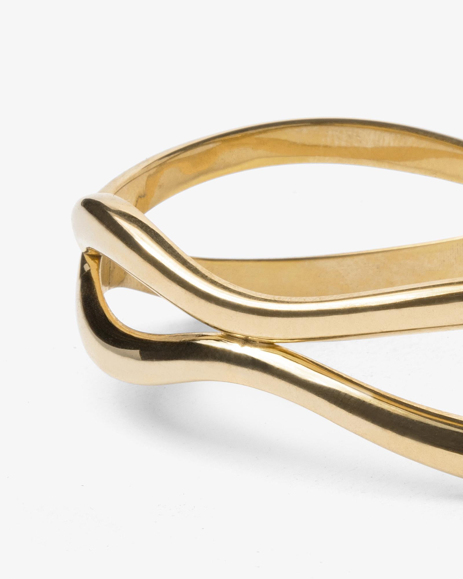 DILHAN Bracelet su éthique en or jaune 18 carats en vente 1