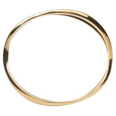 DILHAN Pulsera SU de Oro Amarillo Ético de 18k