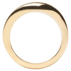 Anello DILHAN in oro giallo etico 18k SU Droplet