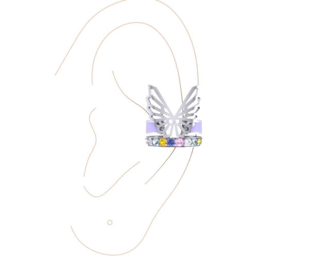 fairy wing ear cuff