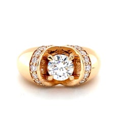 18k Gold 1 Carat Diamond Ring