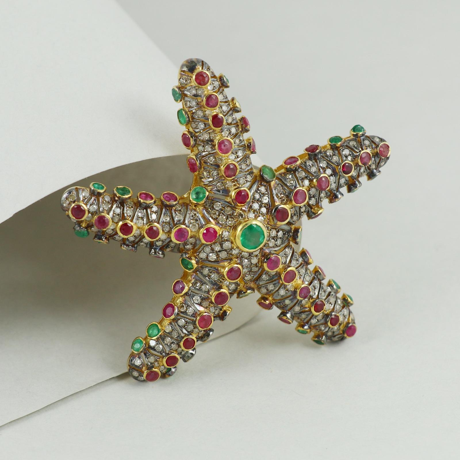 Collana in oro 18k con diamanti e rubini da 15,85 carati in vendita 8