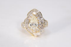 18K Gold 4.34 CTW Diamond 'Multi-layered' Ring