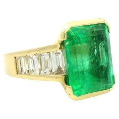 Emerald Cocktail Rings