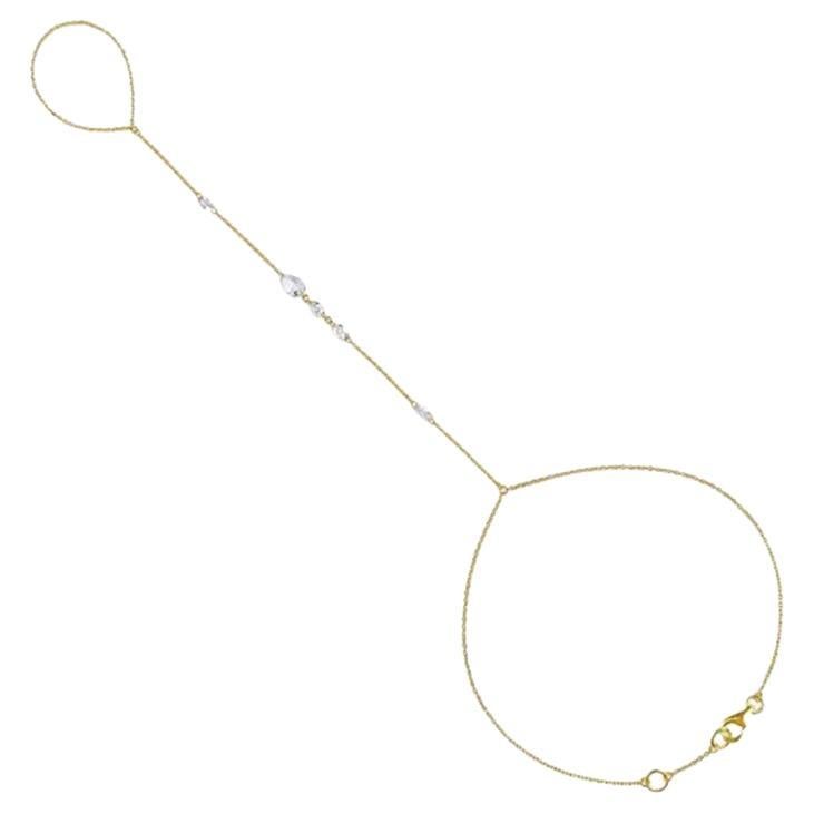 Starlight Connection 14K Gold Hand Chain