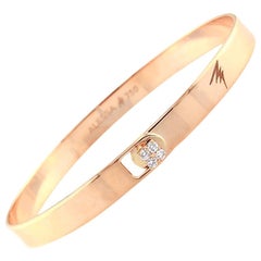 Alessa Solid Bracelet 18 Karat Rose Gold Spectrum Collection