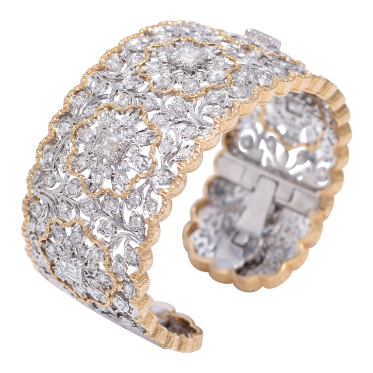 18K Gold and Diamond Bracelet