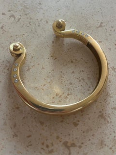 18K Gold and Diamonds Diapason Bracelet by Arman