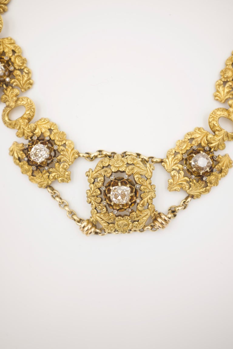 18 Karat Gold and Diamonds Original 1930s Buccellati Set For Sale at ...