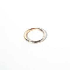 18K Gold and White Gold Ring by Etsuko Minowa Made 1999