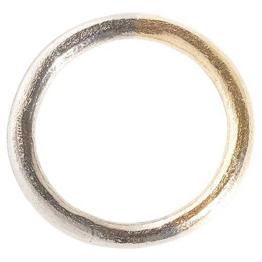 18K Gold and White Gold Ring by Etsuko Minowa Made 1999