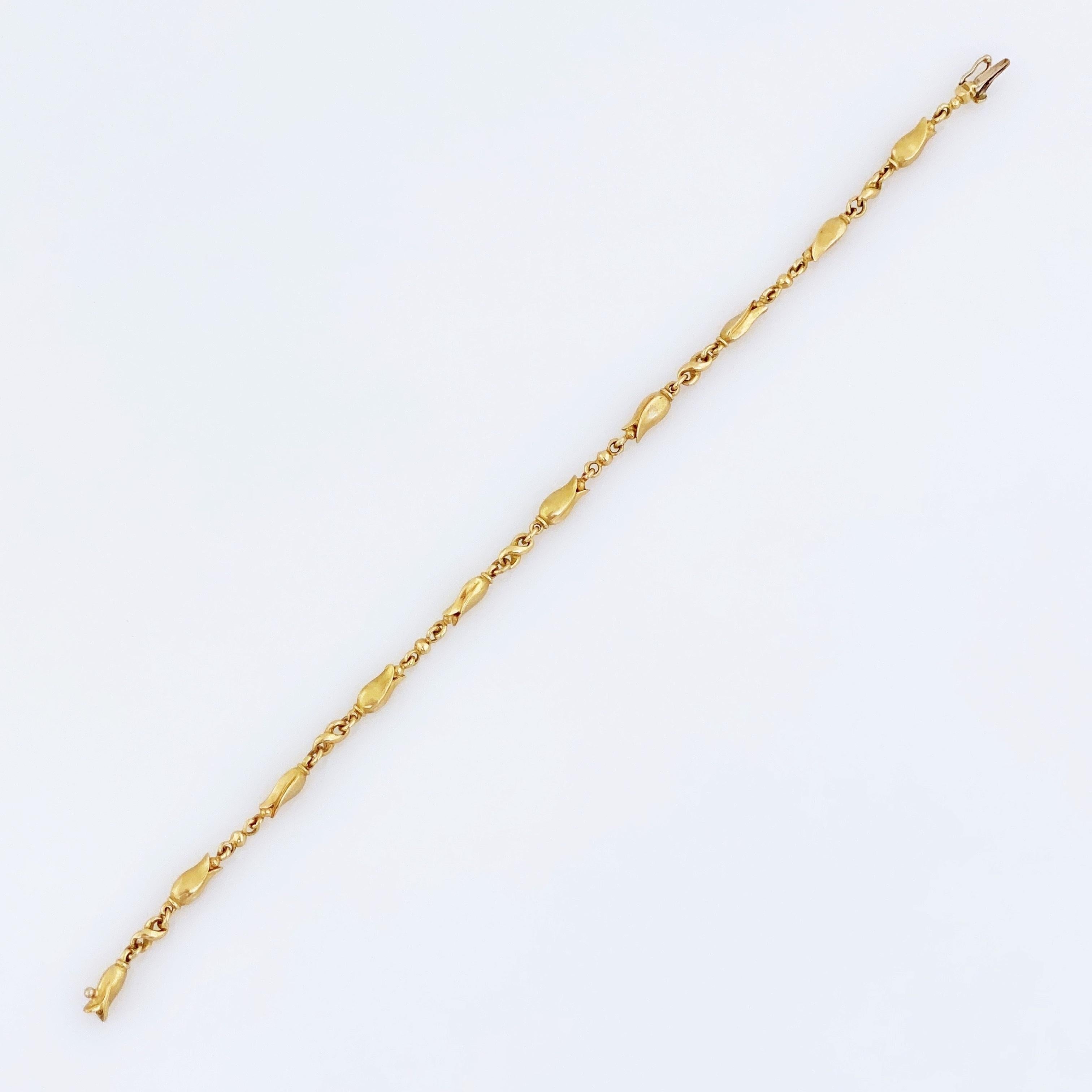 tulip link bracelet