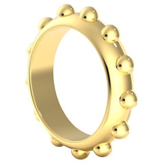 18k Gold Infinity Band Antiquity Relish Unity Ring