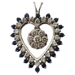 Oro 18k, Punzone britannico. Ciondolo con diamante VS/F