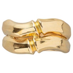 18k Gold Cartier Bamboo Ring