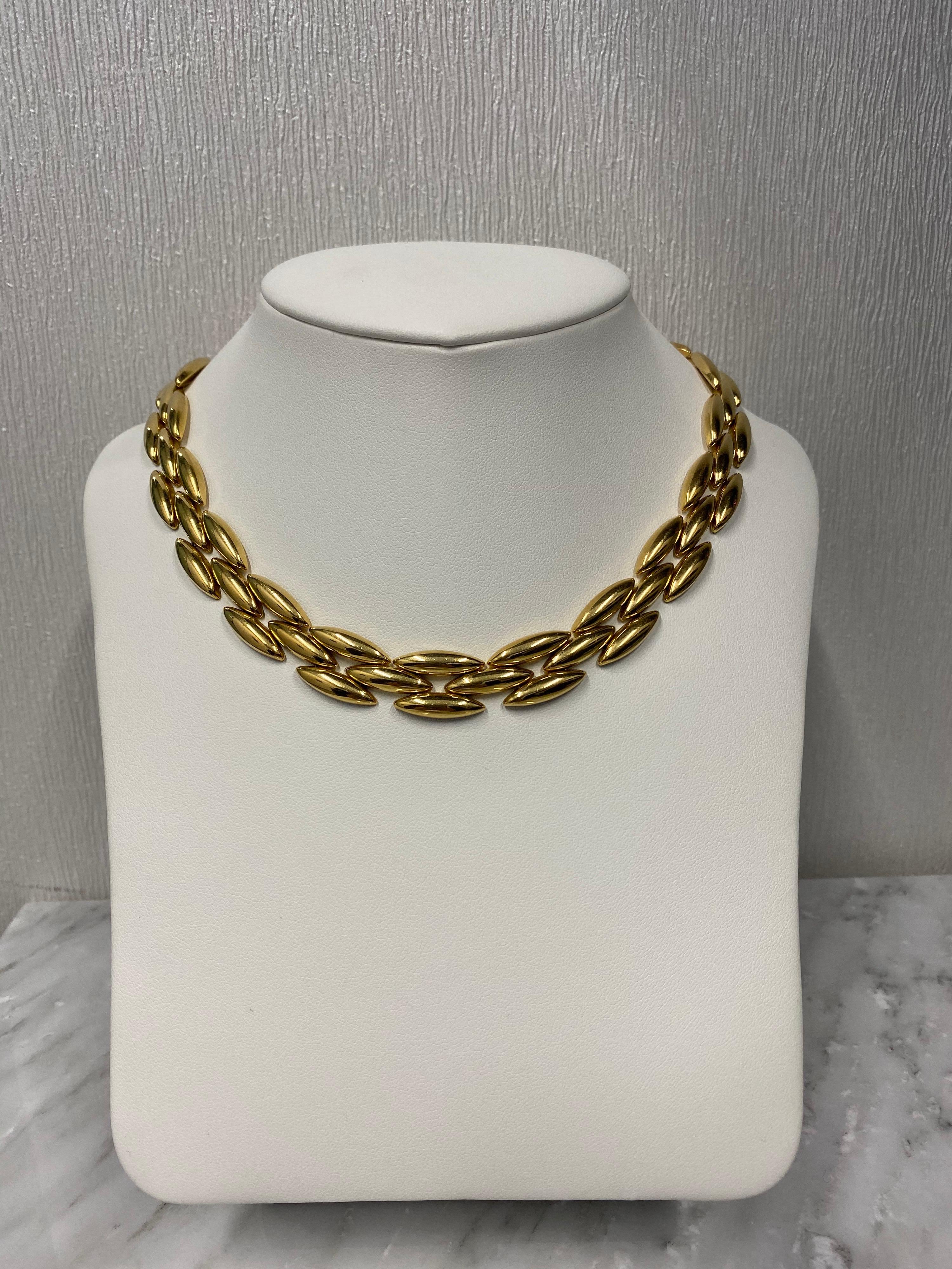 cartier rice necklace