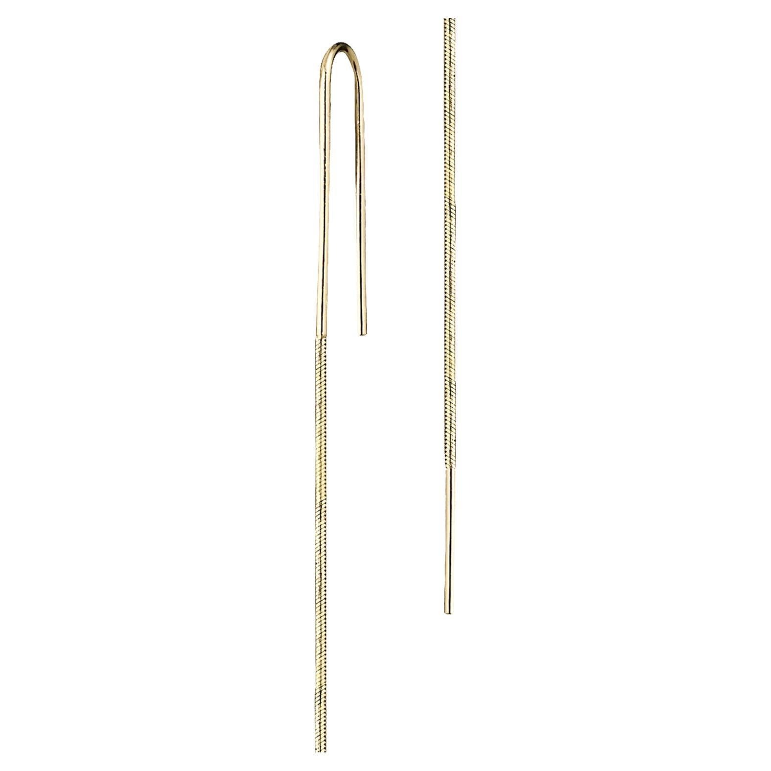 18k Gold Kette Ohrring