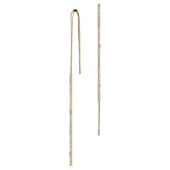 18k Gold Kette Ohrring
