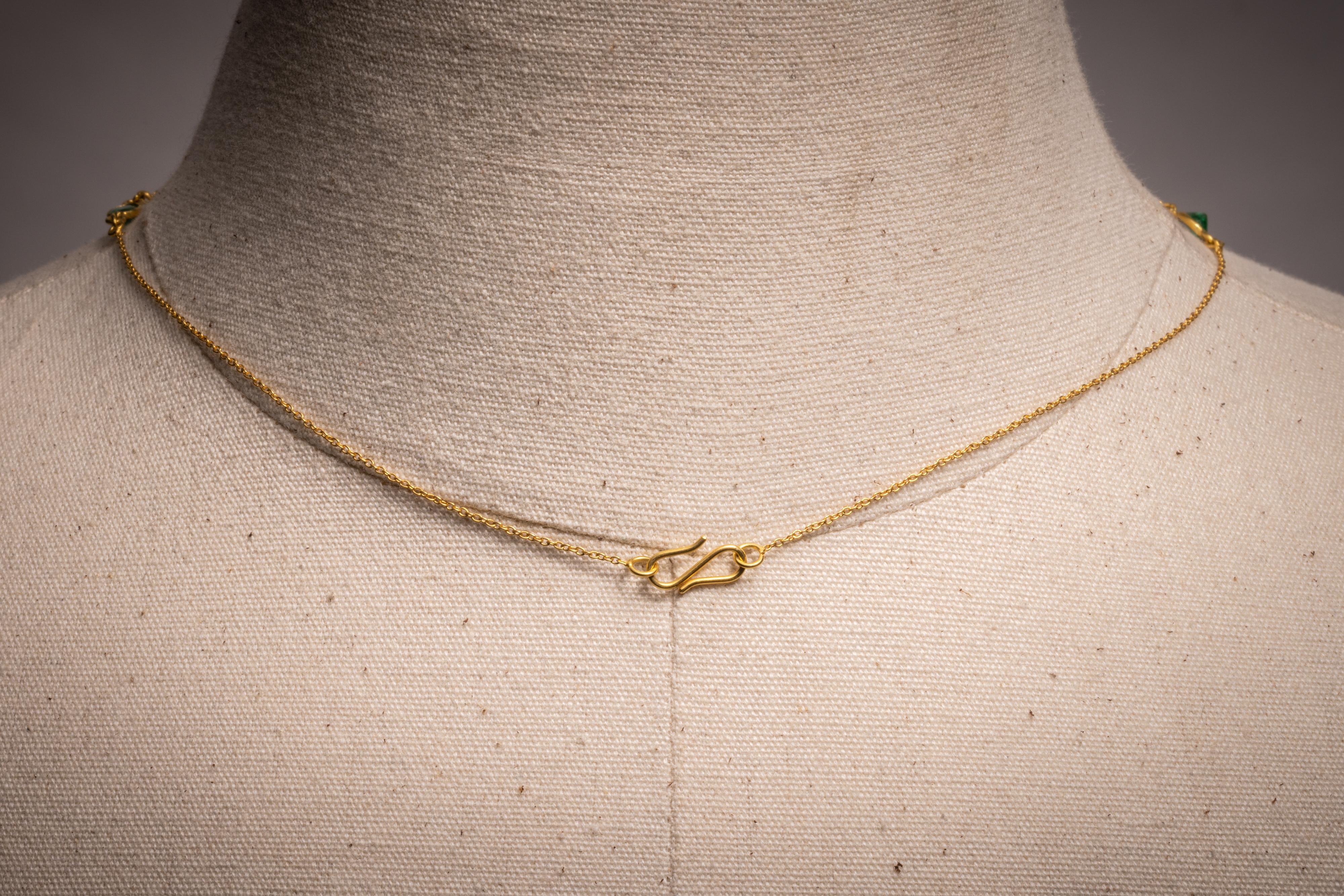 18k colombian gold chain