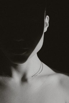 18k gold choker necklace with diamonds