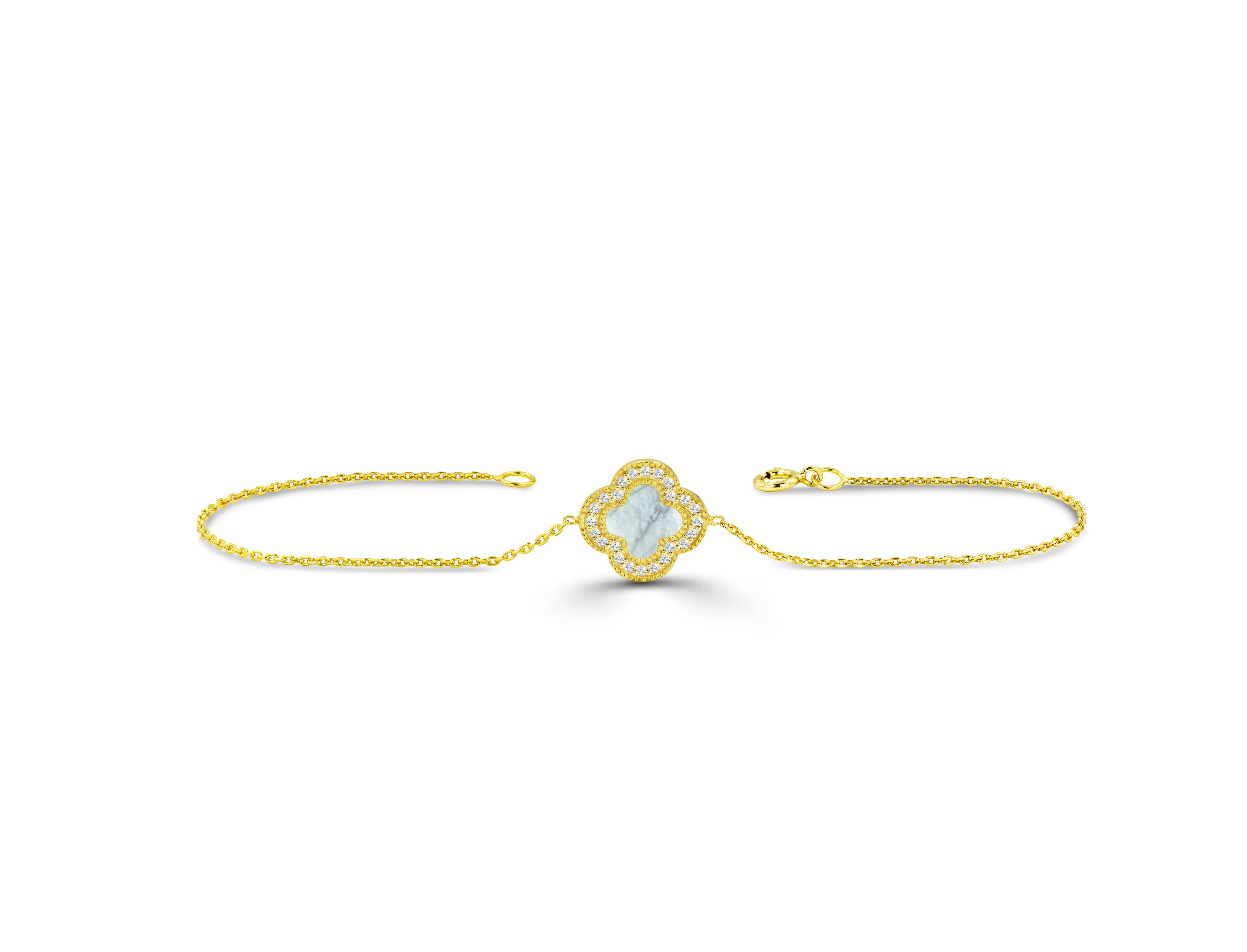 10k gold van cleef bracelet