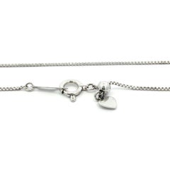 18k Gold Color Change Alexandrite & Diamond Horseshoe Lucky Slide Pendant Chain