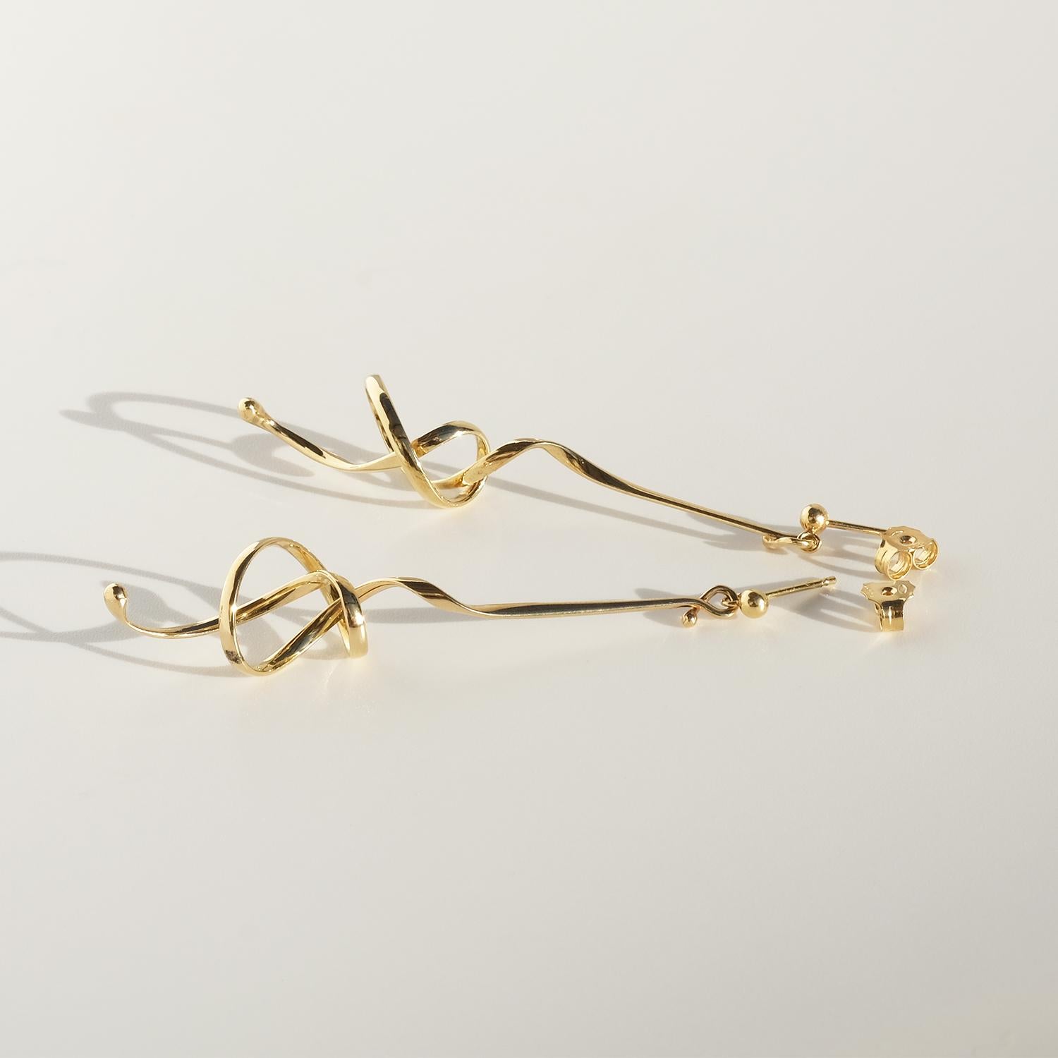 da uomo o donna Orecchini pendenti in oro 18K di Vivianna Torun Bülow-Hübe in vendita