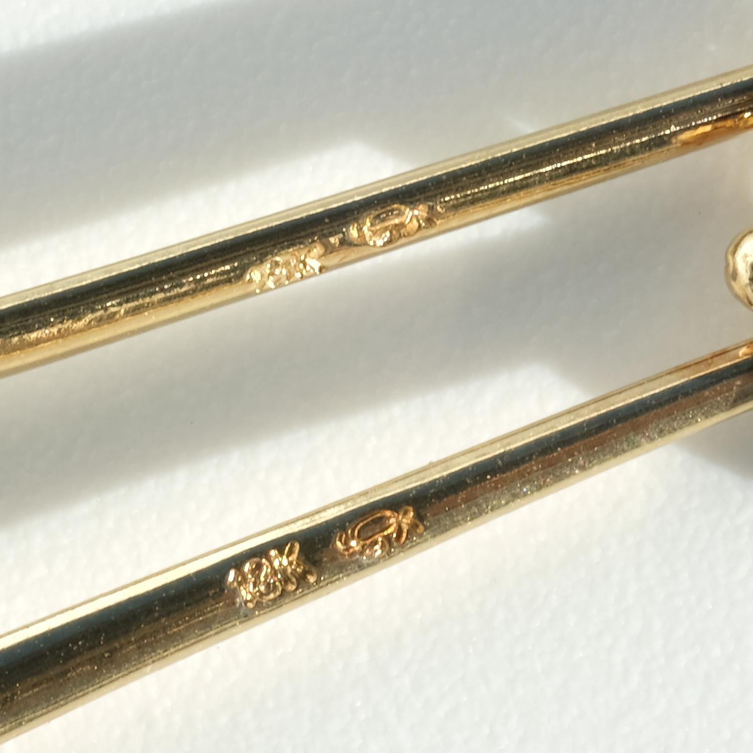 Orecchini pendenti in oro 18K di Vivianna Torun Bülow-Hübe in vendita 5