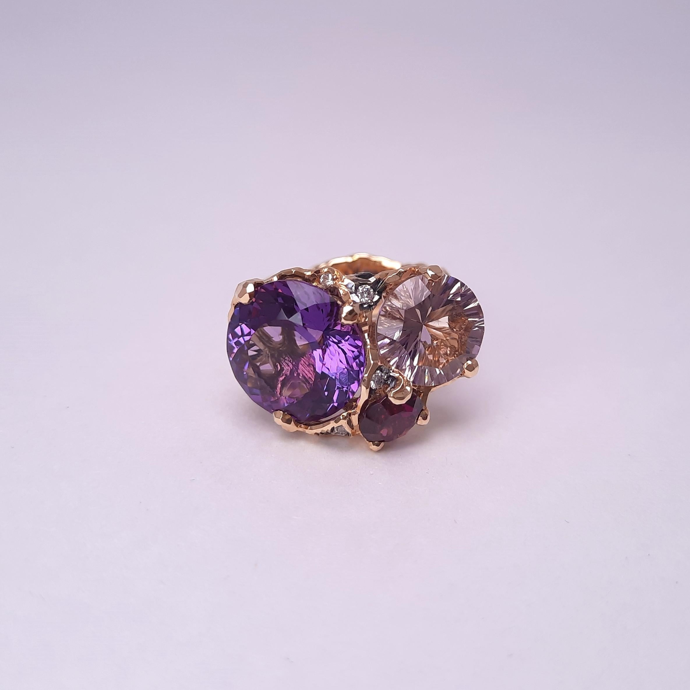 18k purple gold