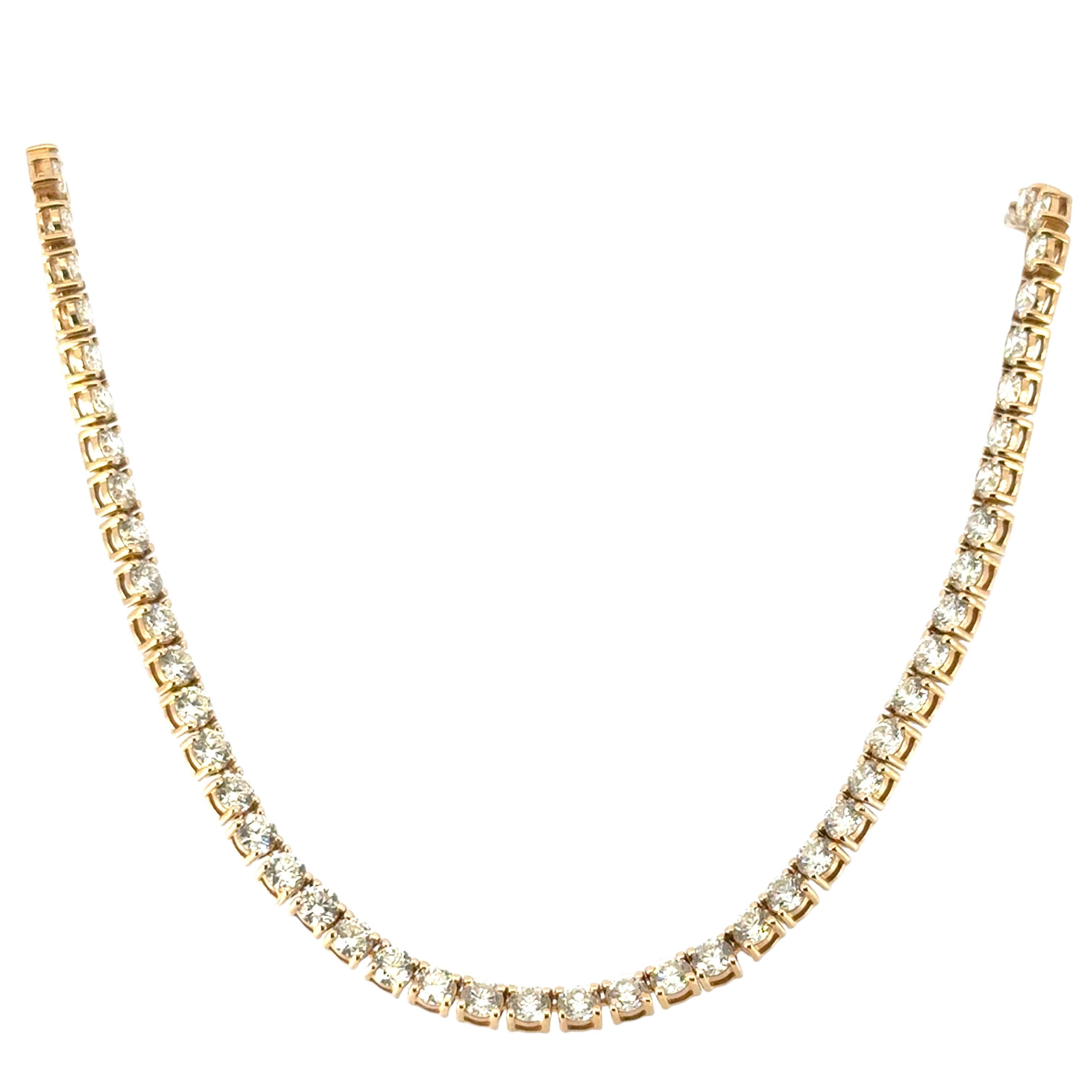 18k Gold Diamond Bezel Pendant 1922 50 Peso 24k Gold Coin on a Tennis Necklace For Sale 13