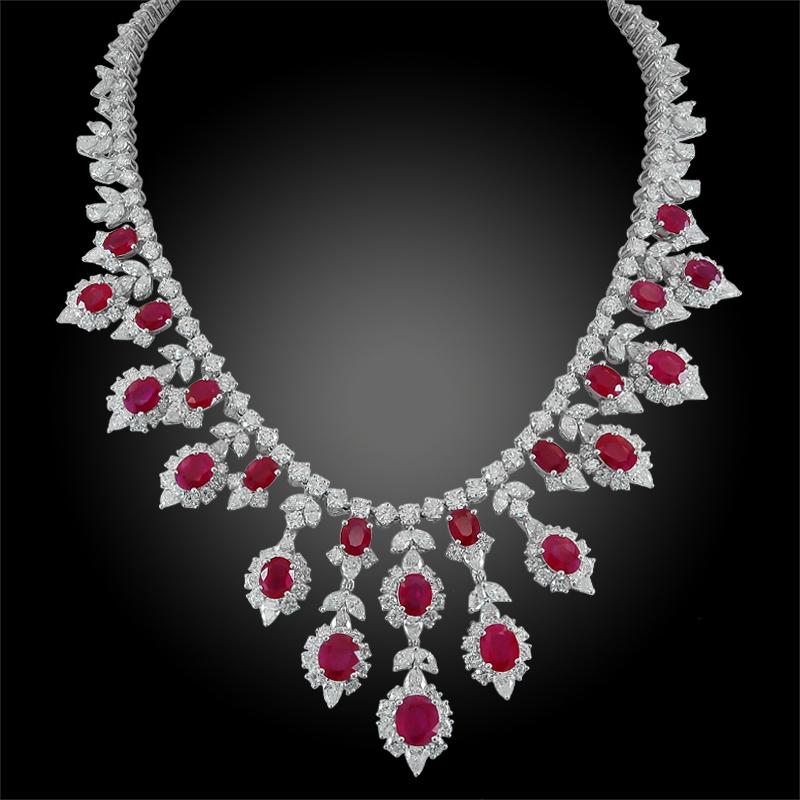 real ruby necklace