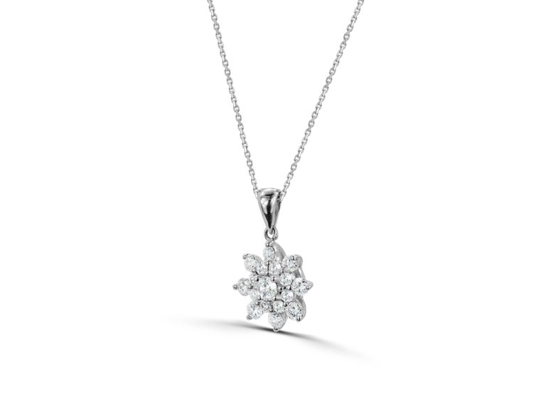 Flower Cluster Necklace main image 0