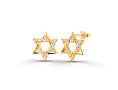 18k Gold Diamond Earrings OJC2203/03