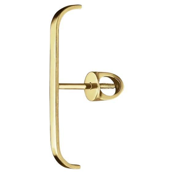18k Gold-Ohrring