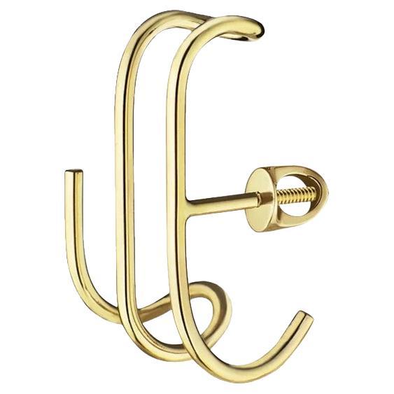 18k Gold-Ohrring