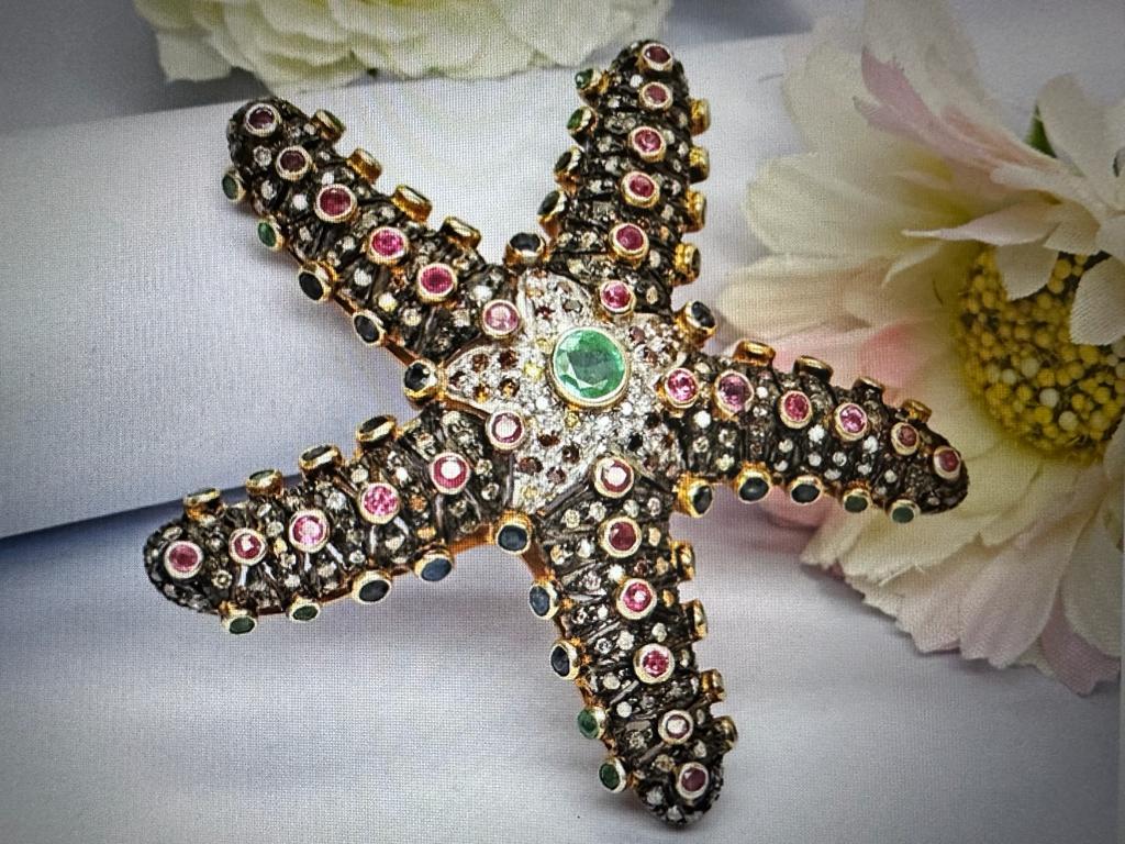 18k Gold Smaragd und Diamant Ring, 11,70 Karat Smaragd .82 Karat Diamant Ring im Angebot 10