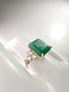 Bague en or 18 carats avec diamants de 0,43 carat  L'engagement des femmes contemporaines