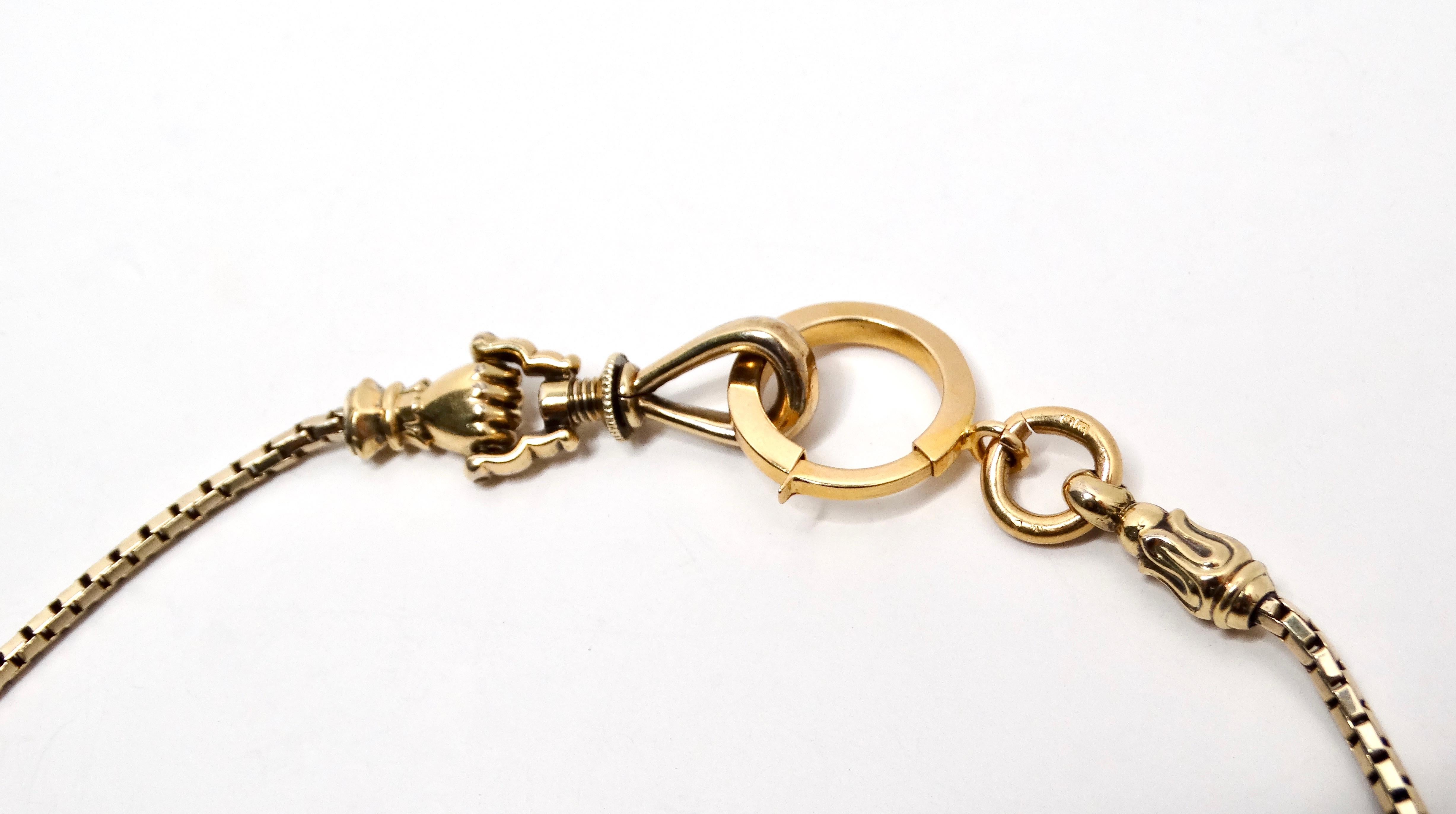 Introducing the 18k Gold Fist Pocket Watch Chain, a playful yet sophisticated accessory that brings a unique twist to classic gentleman's style. This flexible chain features a bold fist motif at the end, where you can securely attach your pocket