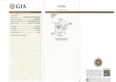 18k Gold GIA 2.70ctw Fancy Yellow Pear Diamond Tear Drop Pendant Necklace