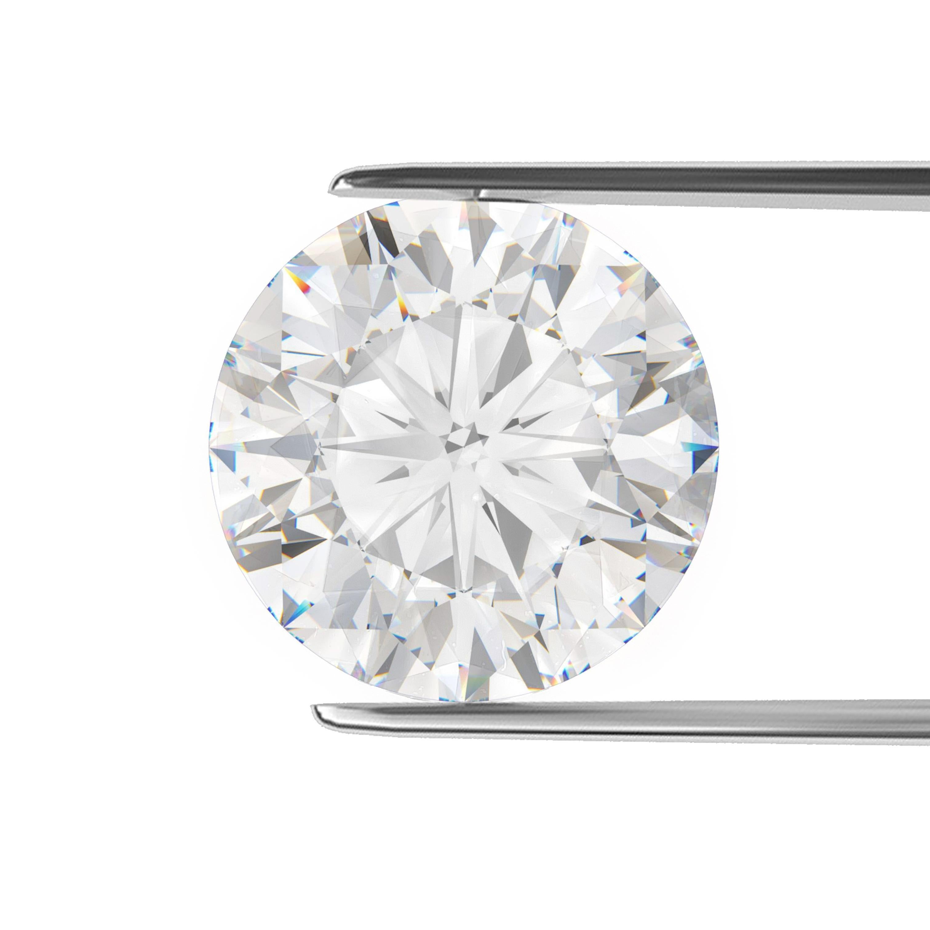Clous d'oreilles en or 18 carats certifiés GIA, d'un poids total de 2,02 carats en vente 1