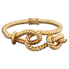 18k Gold Italian Vintage Bracelet