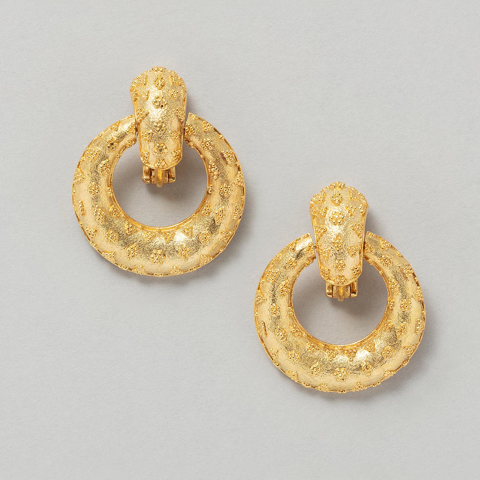 Orecchini Lalaounis in oro 18k