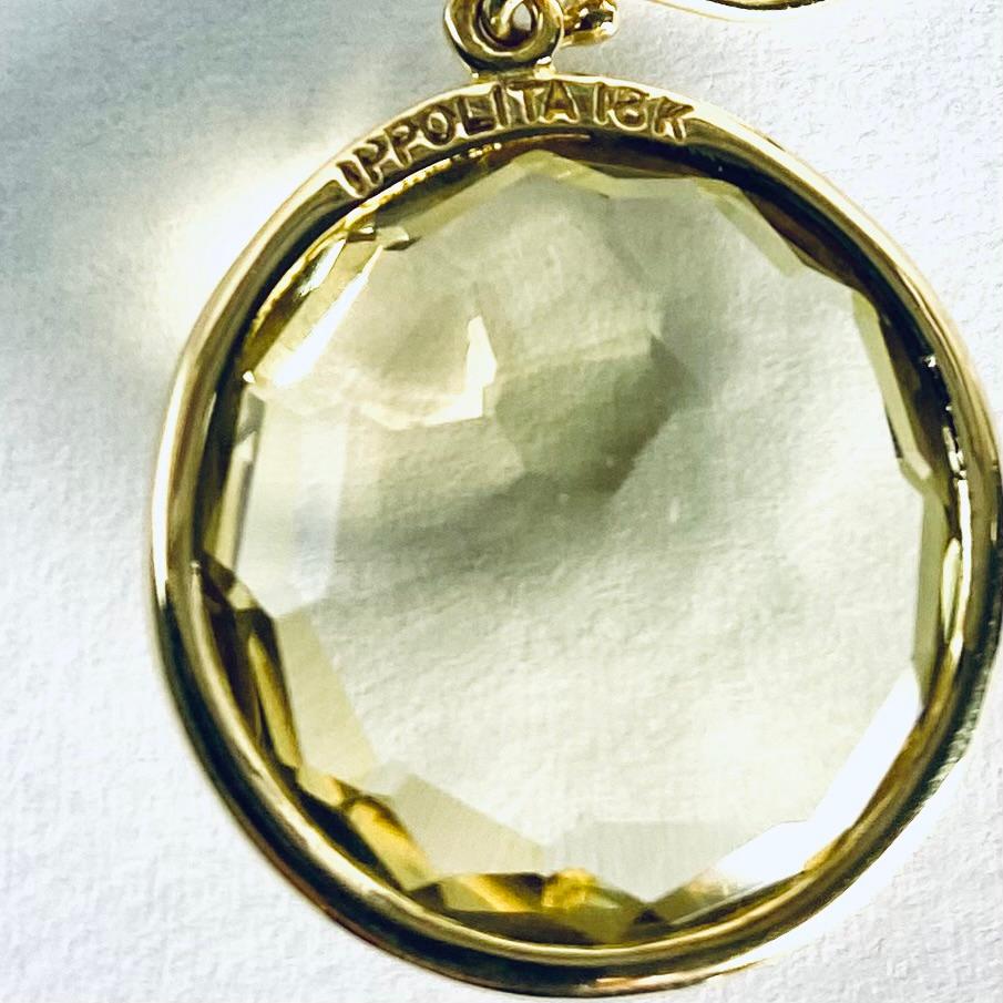Orecchini pendenti in oro 18K con Greene & Greene della Collection'S di Ippolita In condizioni buone in vendita a New York, NY