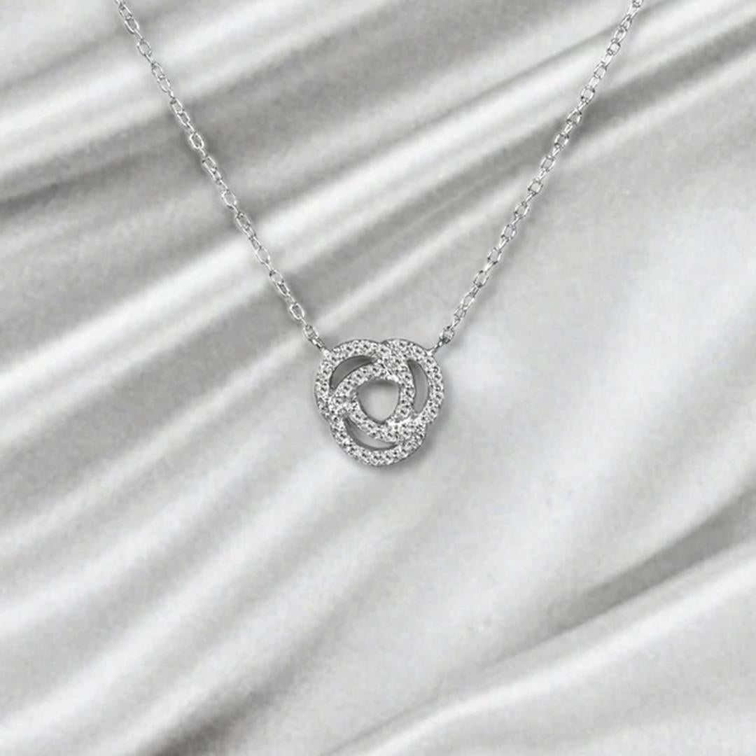 infinity knot necklace