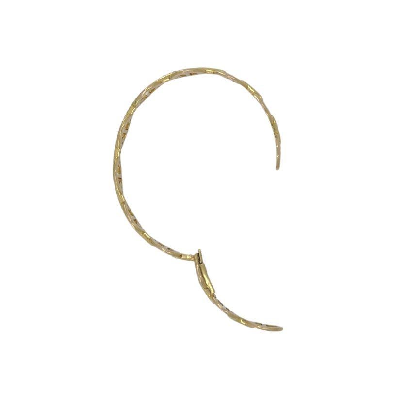 18k Gold Mariner Diamond Cuff Bracelet For Sale 2