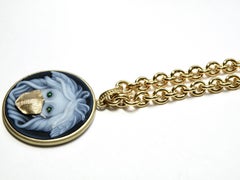 18k Gold Masked Medusa Enhancer