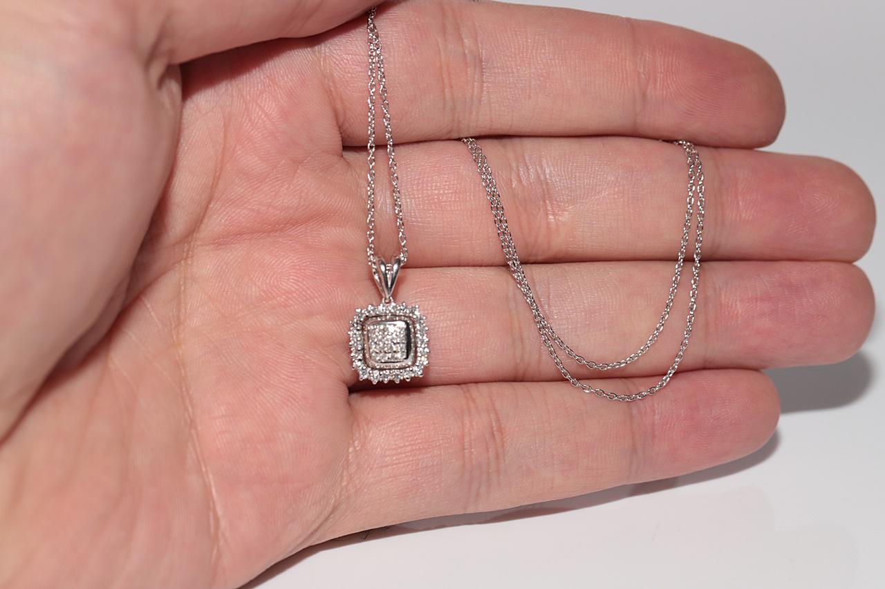 Collier à deux faces en or 18k orné de diamants naturels et de rubis taille baguette en vente 5